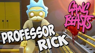 Gang Beasts German Gameplay - Rick Vs. Morty wer gewinnt?