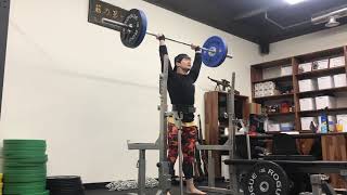 W2 밀리터리프레스 70kg x10 bw82kg