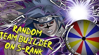 RANDOM TEAM BUILDER NARUTO BLAZING | Sasuke CM2 S Rank Impact Raid