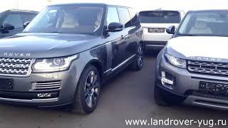 Range Rover Park Assist - Perpendicular park / Автоматическая перпендикулярная парковка Range Rover
