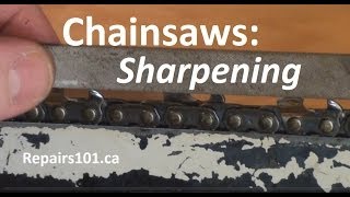 Chainsaws : Sharpening