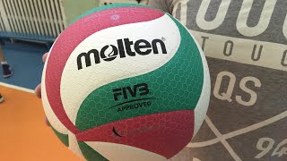 Волейбол. Как измерить давление в  мяче Molten?