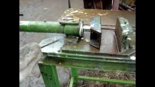Самодельная маятниковая пила Тиски ПОВОРОТНЫЕ /Homemade pendular saw Vice
