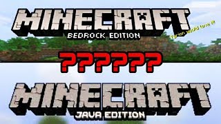 ЧЕМ МАЙНКРАФТ JAVA ХУЖЕ MINECRAFT BEDROCK EDITION ?