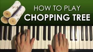 HOW TO PLAY - FORTNITE SOUND EFFECT - Chopping Tree (Piano Tutorial Lesson)