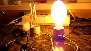 "Twin arc" experiment SON 50W I & SON-T Pia Plus 50W