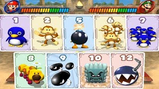 Mario Party 8 - Cardiators (All Characters)