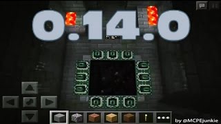 MINECRAFT PE 0.14.0 | PORTAL END | GALLOS | GATITOS | ESMERALDAS Jose0o7