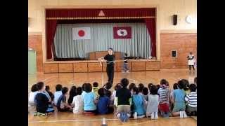Skipping and Clowning performance in Fukushima by Shoichi kasuo