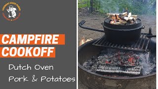 Campfire Cook-off: Dutch Oven Pork & Potatoes