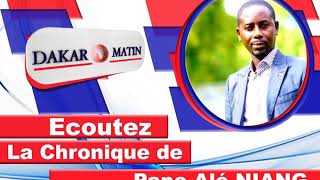 Voici la chronique du 23 janvier 2019