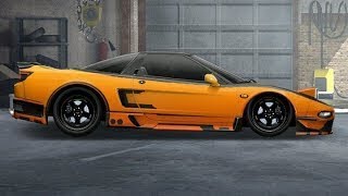 Винилы для уличных гонок. Honda NSX R
