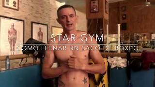 Como llenar un Saco Boxeo