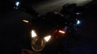 After installation of ktm style indicator with huzard flasher.