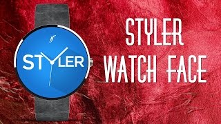 watch styler face creator