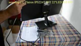 LG Flatron IPS 224T сборка и комплектация манитора