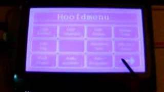 LCD 240x128 touchscreen "DEMO" - Atmega128