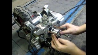 Замена ЦПГ на скутере stels skif 50