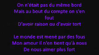 Celine Dion- L'amour existe encore (lyrics)