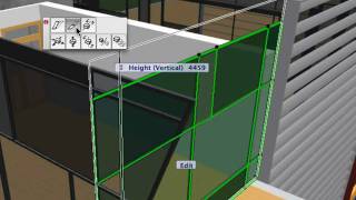 ArchiCAD 13 - Improved Curtain Wall Editing