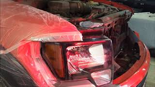 РАМТРАК-Сервис совместно с Blinker реставрация фар на Ford F150