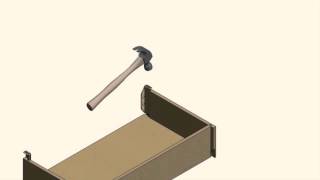 Assemble T-slot Drawer