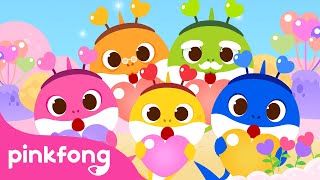 ️ Día de San Valentín con Tiburón Bebé | Canción de Amor |@Baby Shark en español Pinkfong