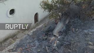 Greece: Evia fires leave behind great damage to local villages