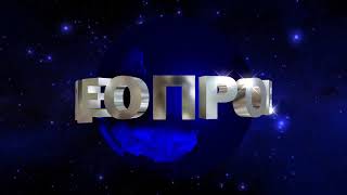 Футаж для начала фильма с 3D серебряными титрами: ВИДЕОПРОЕКТ на фоне планеты Земля и Вселенной