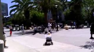 Bionic dog drives wheel chair with mind