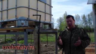 Как организовать капельный полив в огороде "Старт"