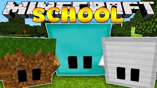 Minecraft School : BLOCK PETS IN SCHOOL!