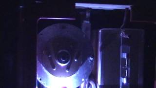 Tesla Coil phase controller in action