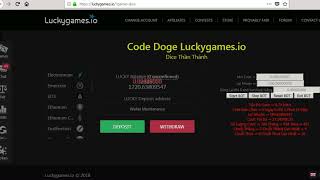 Code Script For Luckygames