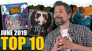 Top 10 Hottest Board Games: June 2019