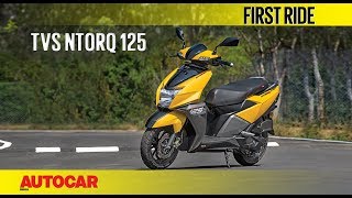 TVS Ntorq 125 | First Ride | Autocar India