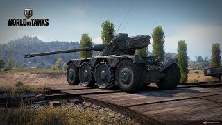 Wolrd of tanks. Колесный танк Panhard EBR 90