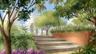 Estudo de pintura digital com Procreate e iPad Pro.