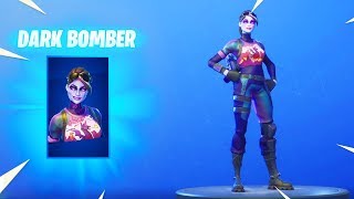 *NEW* DARK BOMBER SKIN!!! The Future Looks Dark! [Fortnite Item Shop Skin October 4]