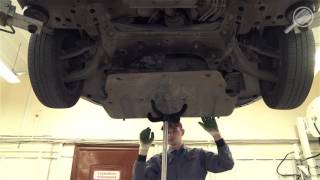 Установка защиты картера