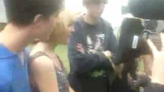 Pull In Emergency meet Lizo from Newsround (Underage Festival 2008)