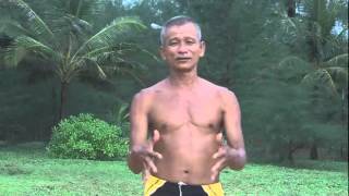สาธิตการนวดตัวเอง โดย ลุงทอง ศุทธสุนทรางกูล mp4