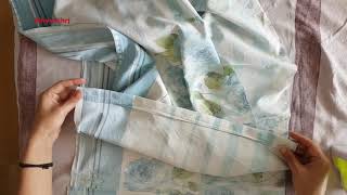 Bedsheet Upcycle | How to recycle an old bedsheet | Ways to use an Old Bedsheet | DIY with RJ