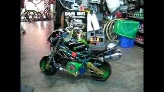 Ducati Monster mini, Sonido motor YX 160cc