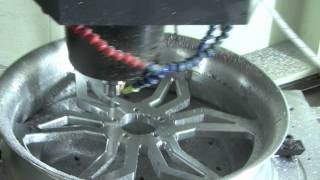 Mastercam Machines Motorcycle Wheels