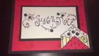 Handstamped Card Series. Video 1