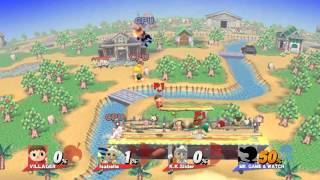 Animal Crossing Battle In SSBWIIU