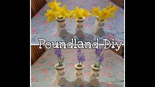Poundland DIY - Easter - Mothers Day - Cheap home decor idea