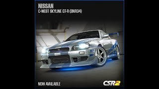 CSR2 Skyline GTR MAX TUNE & SHIFT PATTERN (Paul Walker Tribute)