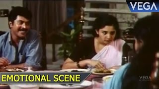 Mammootty's Sister Gets Angry Upon Him || Oliyambukal Movie Scenes